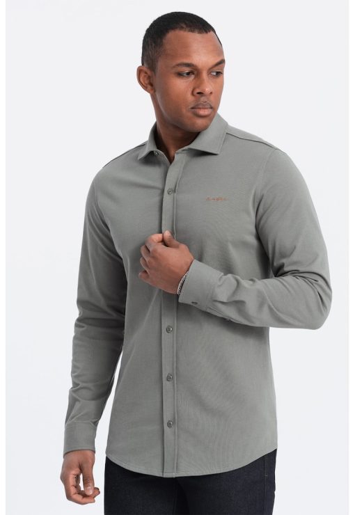 Camasa regular fit de bumbac-BARBATI/IMBRACAMINTE/Camasi-IMBRACAMINTE/Camasi