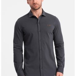 Camasa regular fit de bumbac-BARBATI/IMBRACAMINTE/Camasi-IMBRACAMINTE/Camasi