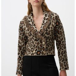 Cardigan slim fit cu doua randuri de nasturi-FEMEI/IMBRACAMINTE/Pulovere si cardigane-IMBRACAMINTE/Pulovere si cardigane