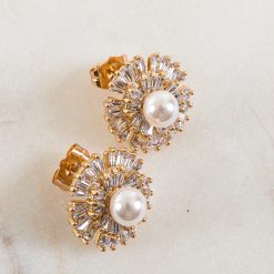 Cercei Fleurar Aurii-Accesorii-Accesorii
