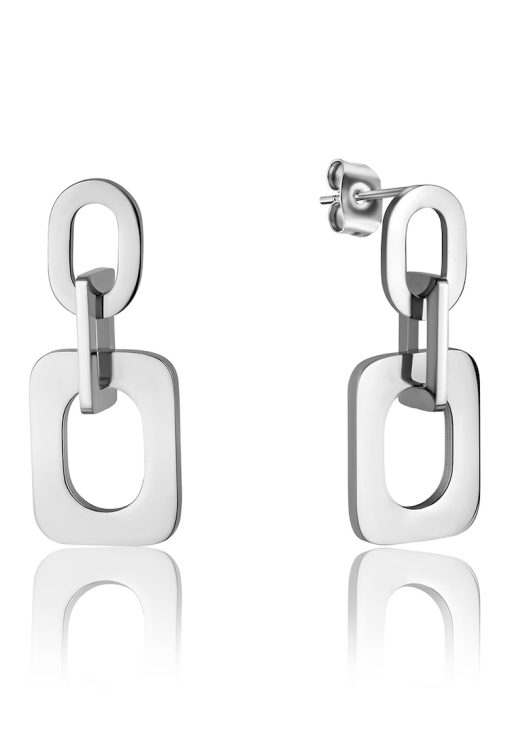 Cercei drop de otel inoxidabil-FEMEI/GENTI SI ACCESORII/Bijuterii-GENTI SI ACCESORII/Bijuterii