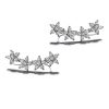 Cercei ear cuffs argint 925