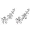 Cercei ear cuffs argint 925