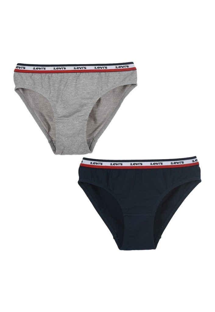 Chiloti din amestec de bumbac si banda logo elastica-FETE/IMBRACAMINTE/Lenjerie intima-IMBRACAMINTE/Lenjerie intima