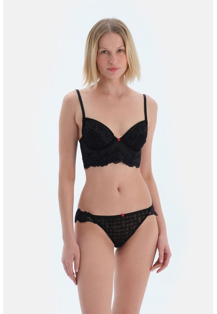 Chiloti semitransparenti cu insertii de dantela-FEMEI/IMBRACAMINTE/Lenjerie intima-IMBRACAMINTE/Lenjerie intima