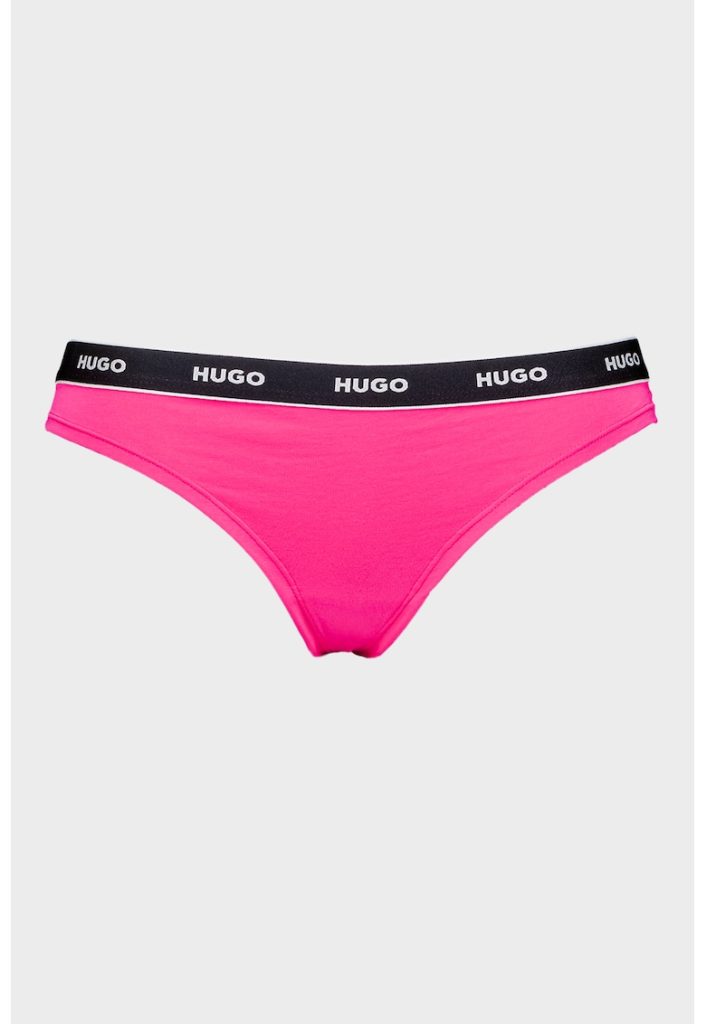 Chiloti tanga cu logo-FEMEI/IMBRACAMINTE/Lenjerie intima-IMBRACAMINTE/Lenjerie intima