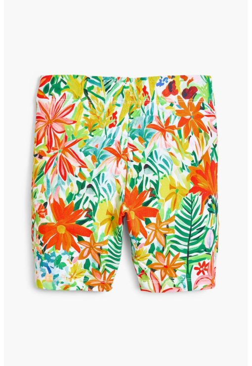 Colanti scurti cu model floral-FETE/IMBRACAMINTE/Blugi-IMBRACAMINTE/Blugi