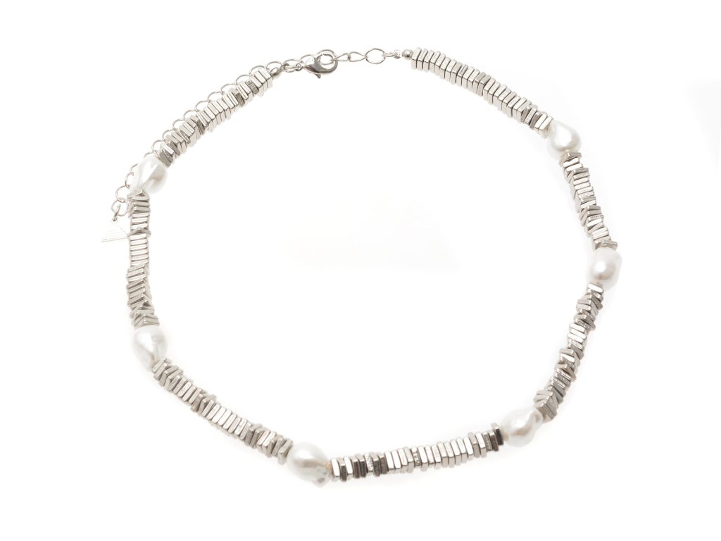 Colier ALDO argintiu