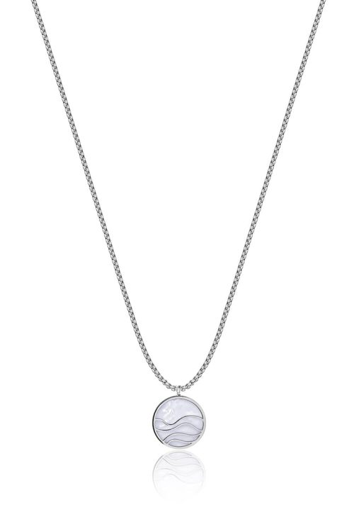 Colier cu pandantiv rotund-FEMEI/GENTI SI ACCESORII/Bijuterii-GENTI SI ACCESORII/Bijuterii