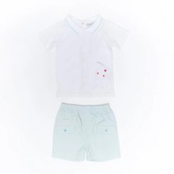 Compleu baietei -  cu tricou - 10015-BAIETI/IMBRACAMINTE/Seturi de imbracaminte-IMBRACAMINTE/Seturi de imbracaminte
