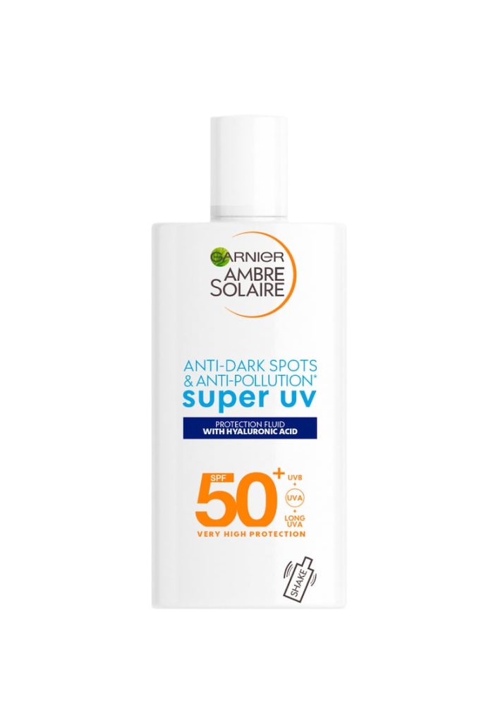 Crema de fata anti - poluare Super UV Ambre Solaire SPF 50 - 40 ml-FEMEI/INGRIJIRE COSMETICA/Produse cosmetice-INGRIJIRE COSMETICA/Produse cosmetice