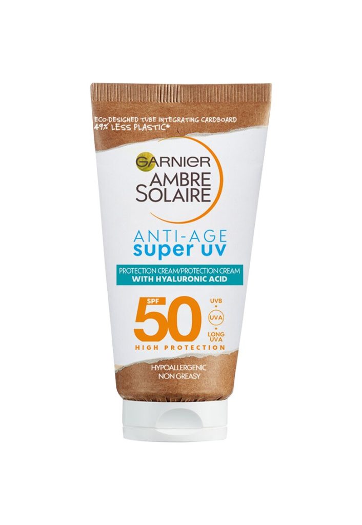 Crema protectoare cu efect anti - imbatranire Super UV  Ambre Solaire SPF 50 - 50 ml-FEMEI/INGRIJIRE COSMETICA/Produse cosmetice-INGRIJIRE COSMETICA/Produse cosmetice