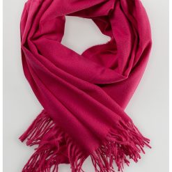 Fular cu franjuri si model uni-FEMEI/GENTI SI ACCESORII/Fulare si esarfe-GENTI SI ACCESORII/Fulare si esarfe