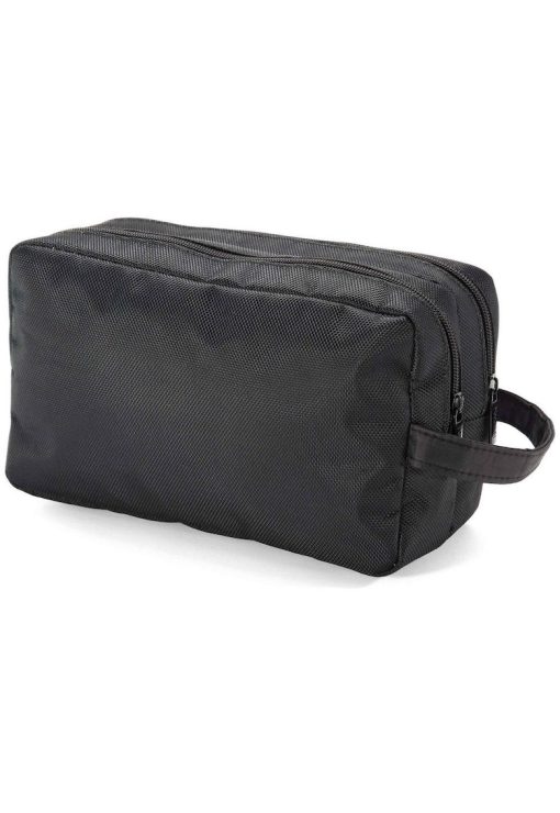 Geanta de cosmetice  BZ 5636 - 25x14x10 cm - poliester - negru-FEMEI/INGRIJIRE COSMETICA/Produse cosmetice-INGRIJIRE COSMETICA/Produse cosmetice