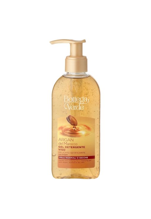 Gel delicat de curatare cu ulei de argan - pentru ten normal si uscat - Argan del Marocco - 200 ML --FEMEI/INGRIJIRE COSMETICA/Ingrijire corp-INGRIJIRE COSMETICA/Ingrijire corp
