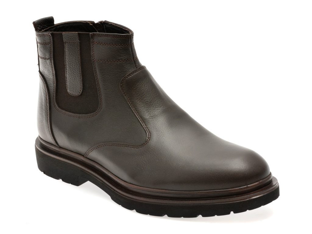 Ghete elegante OTTER maro