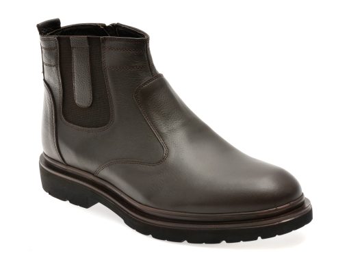 Ghete elegante OTTER maro
