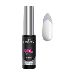 Liner Gel UV Pictura Unghii SensoPRO Milano Platinum - Titanium Shine 8ml-Geluri UV  data-eio=