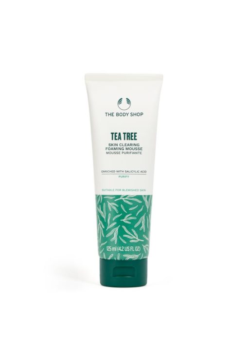 Lotiune spumanta pentru curatat tenul Tea Tree -  125 ml-FEMEI/INGRIJIRE COSMETICA/Ingrijire corp-INGRIJIRE COSMETICA/Ingrijire corp