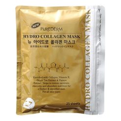 Masca cu Hidro-Colagen si Aur - PUREDERM-Skincare-Masti de fata