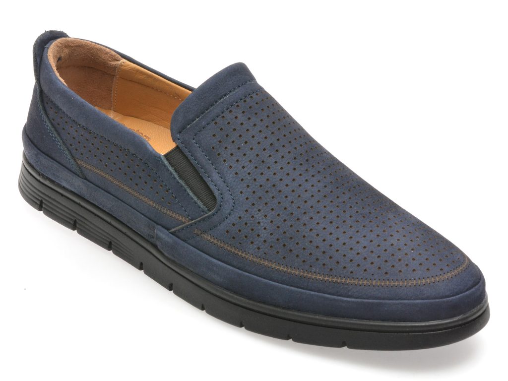 Mocasini BITE THE BULLET bleumarin
