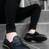 Mocasini barbati negri  tapla subtire  piele eco  comozi 12220 N1–1-Incaltaminte > Mocasini barbati