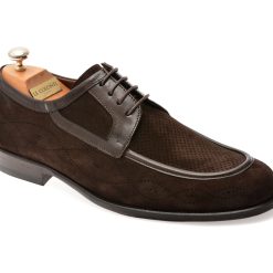 Mocasini eleganti LE COLONEL maro