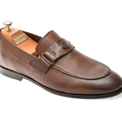 Mocasini eleganti LE COLONEL maro