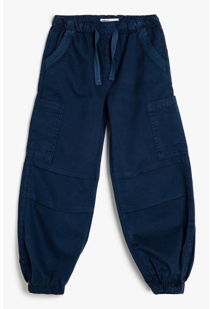 Pantaloi cargo cu croiala conica-FETE/IMBRACAMINTE/Blugi-IMBRACAMINTE/Blugi