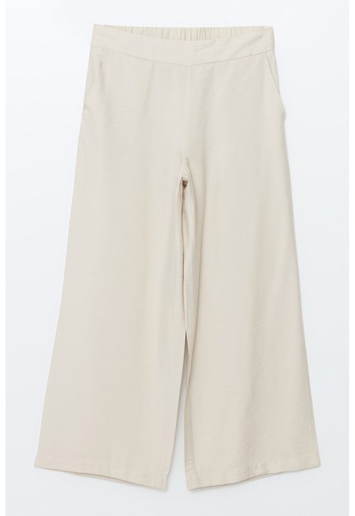 Pantaloni cu croiala ampla si talie elastica-FEMEI/IMBRACAMINTE/Pantaloni si colanti-IMBRACAMINTE/Pantaloni si colanti