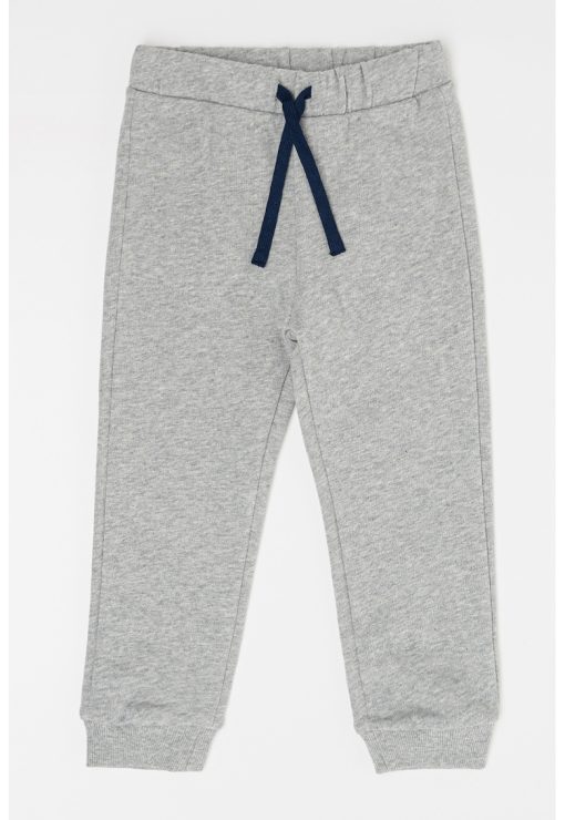Pantaloni de trening de bumbac cu snur in talie-BAIETI/IMBRACAMINTE/Blugi-IMBRACAMINTE/Blugi