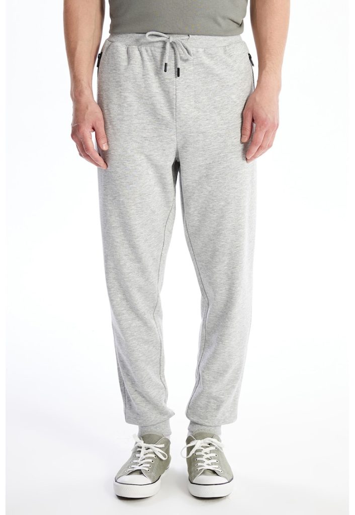 Pantaloni de trening din amestec de bumbac-BARBATI/IMBRACAMINTE/Pantaloni si colanti-IMBRACAMINTE/Pantaloni si colanti