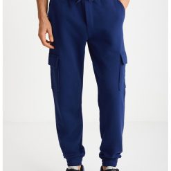 Pantaloni de trening din bumbac-BARBATI/IMBRACAMINTE/Treninguri-IMBRACAMINTE/Treninguri