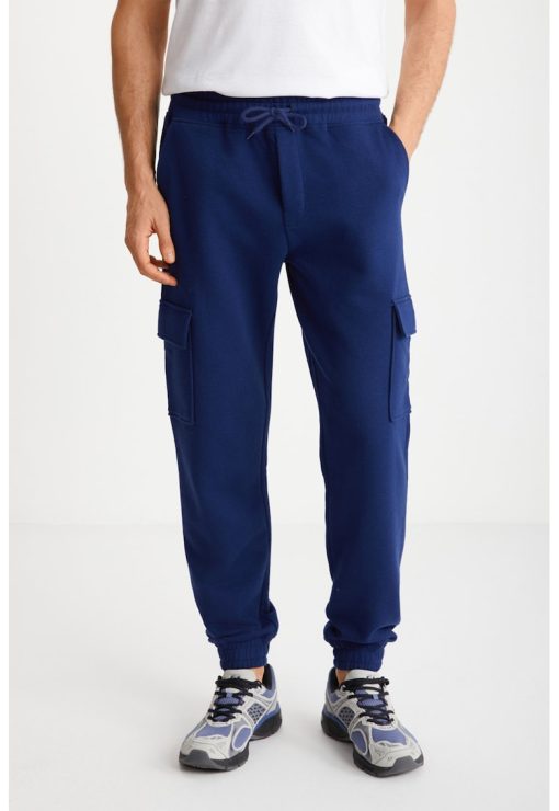 Pantaloni de trening din bumbac-BARBATI/IMBRACAMINTE/Treninguri-IMBRACAMINTE/Treninguri