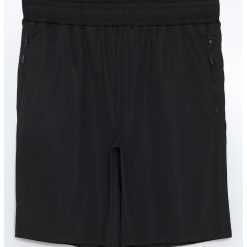 Pantaloni scurti cu buzunare cu fermoar-BARBATI/IMBRACAMINTE/Pantaloni si colanti-IMBRACAMINTE/Pantaloni si colanti