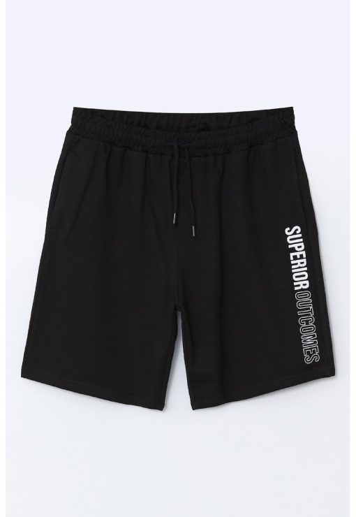 Pantaloni scurti cu buzunare laterale-BARBATI/IMBRACAMINTE/Pantaloni si colanti-IMBRACAMINTE/Pantaloni si colanti