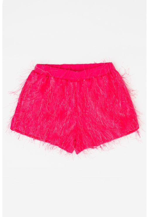Pantaloni scurti cu talie medie-FETE/IMBRACAMINTE/Sorturi-IMBRACAMINTE/Sorturi