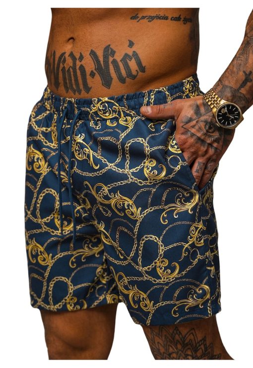 Pantaloni scurti de baie barbati  O/MTK4474-BARBATI/IMBRACAMINTE/Costume de baie-IMBRACAMINTE/Costume de baie
