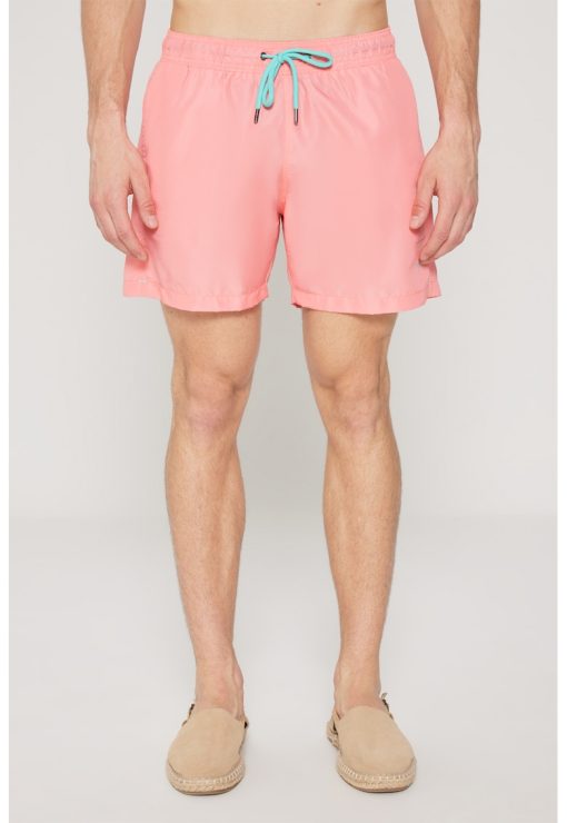 Pantaloni scurti de baie cu talie ajustabila-BARBATI/IMBRACAMINTE/Costume de baie-IMBRACAMINTE/Costume de baie