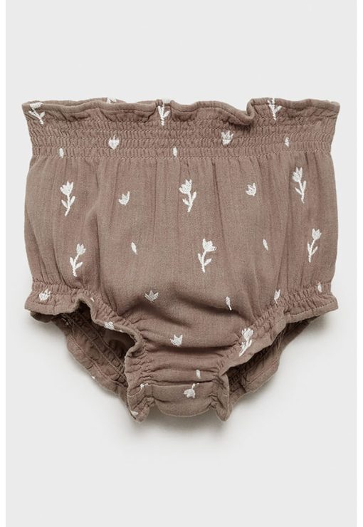 Pantaloni scurti de bumbac cu imprimeu-FETE/IMBRACAMINTE/Sorturi-IMBRACAMINTE/Sorturi