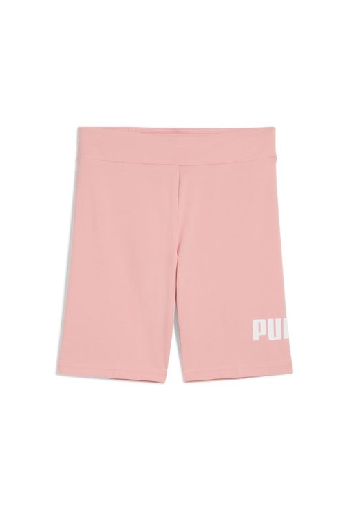 Pantaloni scurti din amestec de bumbac cu logo-FETE/IMBRACAMINTE/Sorturi-IMBRACAMINTE/Sorturi
