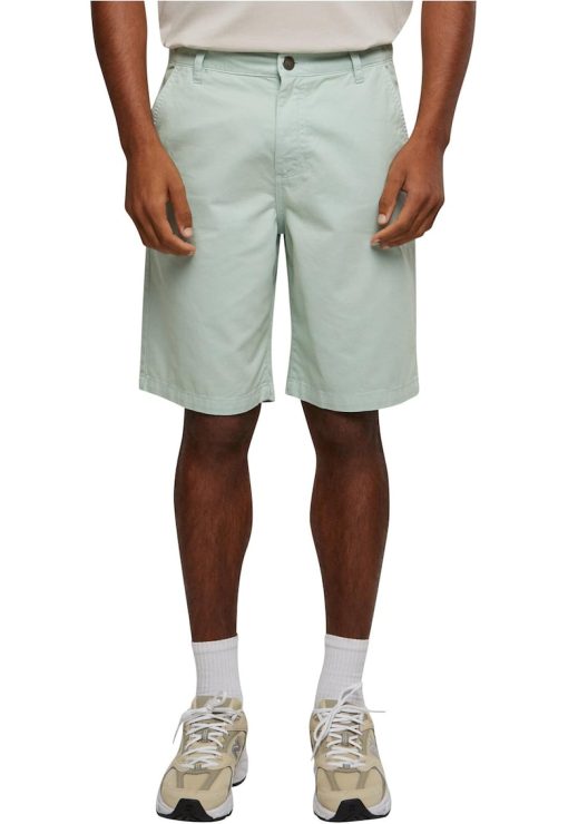 Pantaloni scurti din bumbac organic cu croiala dreapta-BARBATI/IMBRACAMINTE/Pantaloni si colanti-IMBRACAMINTE/Pantaloni si colanti