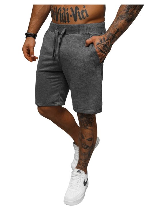 Pantaloni scurti sport barbati  JS/8K100-BARBATI/IMBRACAMINTE/Pantaloni si colanti-IMBRACAMINTE/Pantaloni si colanti