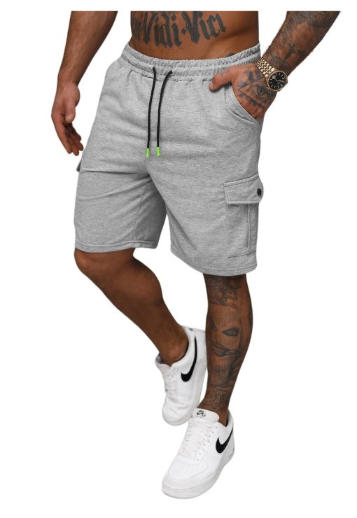 Pantaloni scurti sport barbati  JS/8K218-BARBATI/IMBRACAMINTE/Pantaloni si colanti-IMBRACAMINTE/Pantaloni si colanti
