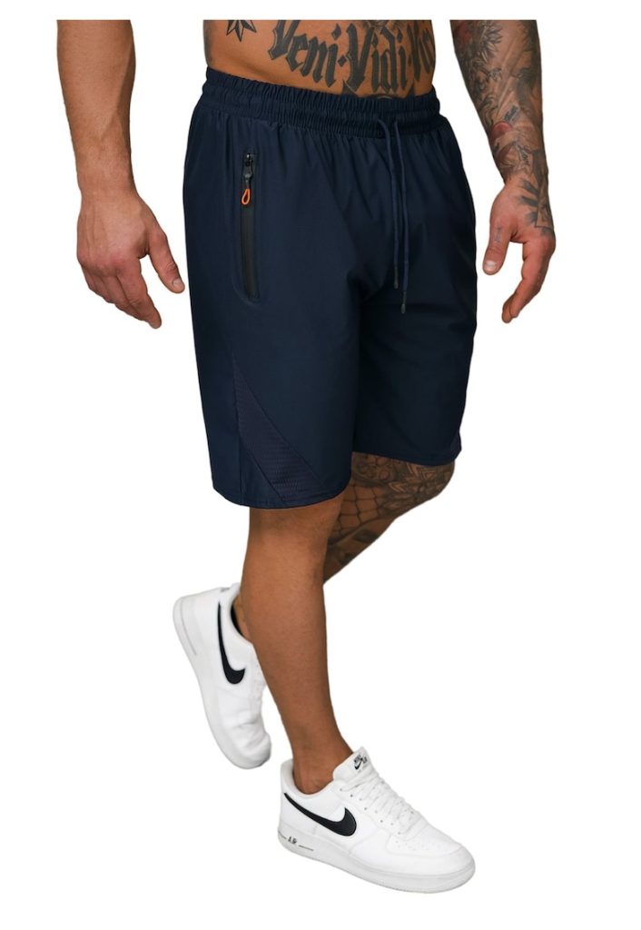 Pantaloni scurti sport pentru barbati  JS/12K1800-BARBATI/IMBRACAMINTE/Pantaloni si colanti-IMBRACAMINTE/Pantaloni si colanti