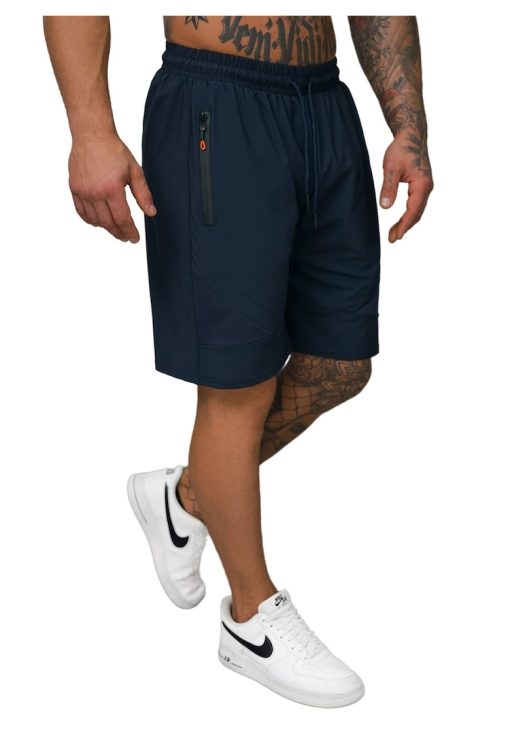 Pantaloni scurti sport pentru barbati  JS/12K1801-BARBATI/IMBRACAMINTE/Pantaloni si colanti-IMBRACAMINTE/Pantaloni si colanti