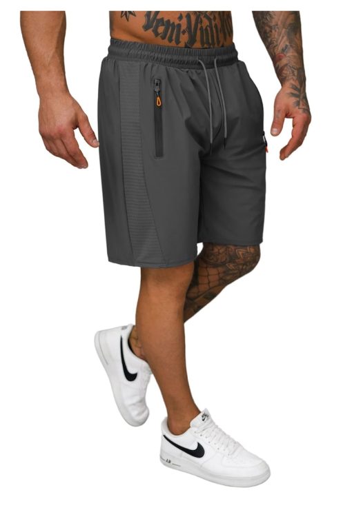 Pantaloni scurti sport pentru barbati  JS/12K1803-BARBATI/IMBRACAMINTE/Pantaloni si colanti-IMBRACAMINTE/Pantaloni si colanti