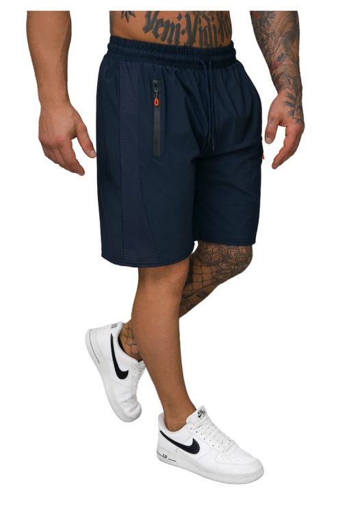 Pantaloni scurti sport pentru barbati  JS/12K1803-BARBATI/IMBRACAMINTE/Pantaloni si colanti-IMBRACAMINTE/Pantaloni si colanti