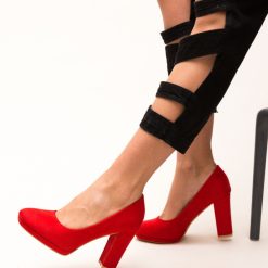 Pantofi Dezgo Rosii 2