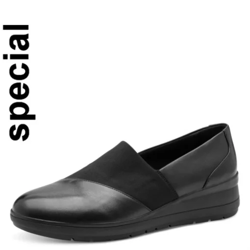 Pantofi Jana 8-24700-45 001 negru-Pantofi-Pantofi